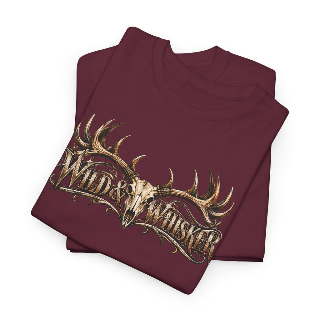 Gothic Raven Skull Graphic Tee