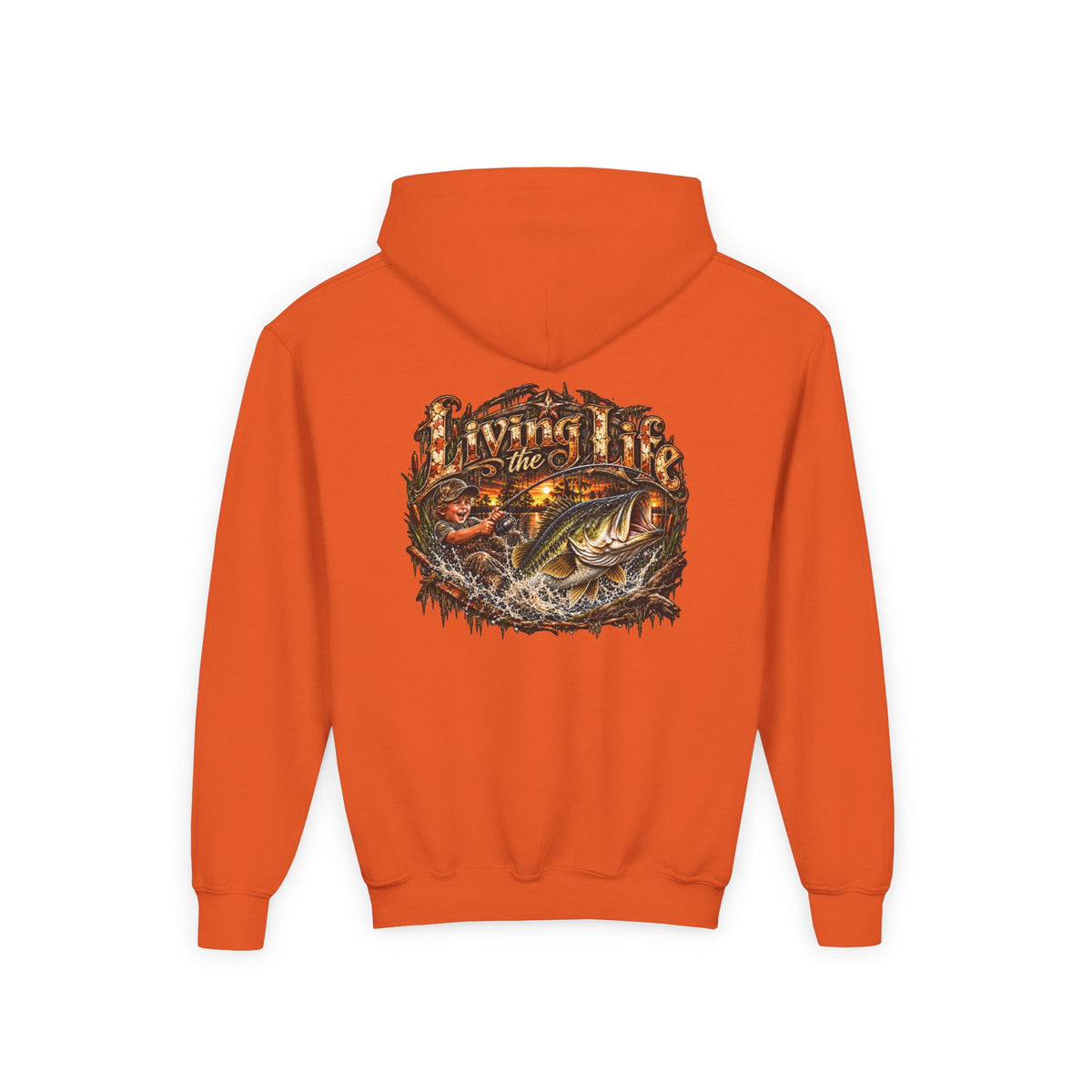Youth Hunting & Fishing Graphic Hoodie
