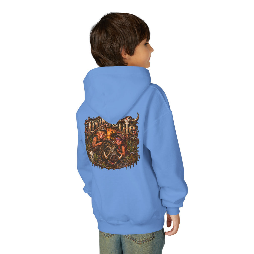Wild Hog Youth Living the Life Hoodie