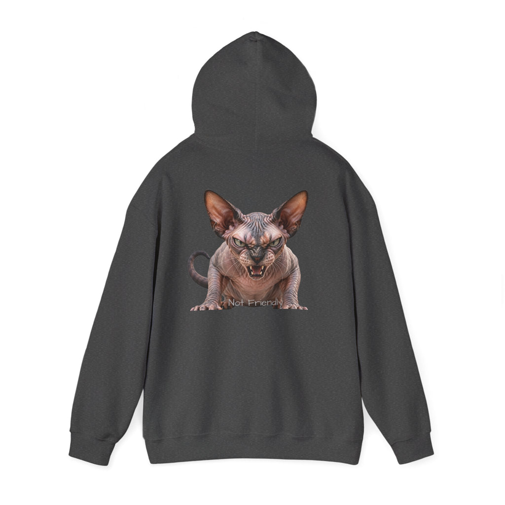 Not Friendly Sphynx Cat Hoodie