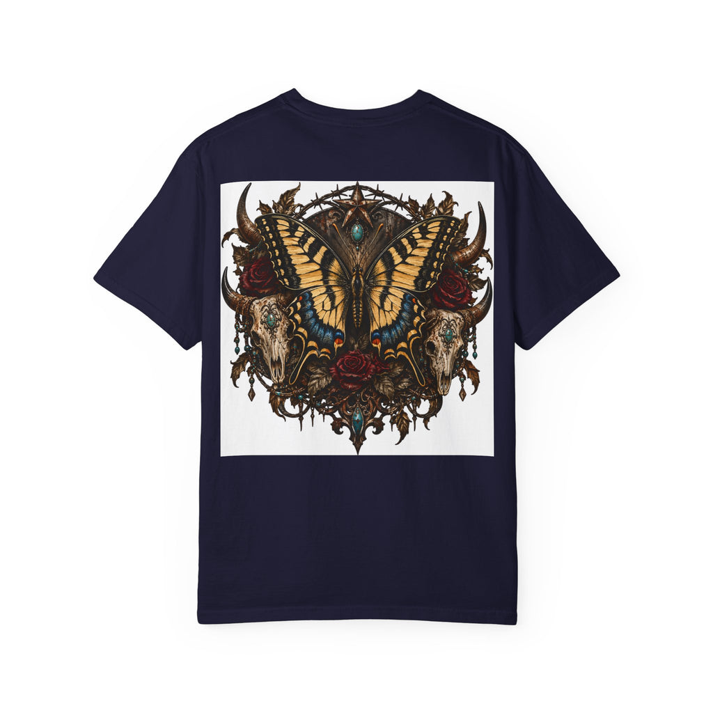 Wild & Whisker  Antler and Butterfly Graphic T-Shirt