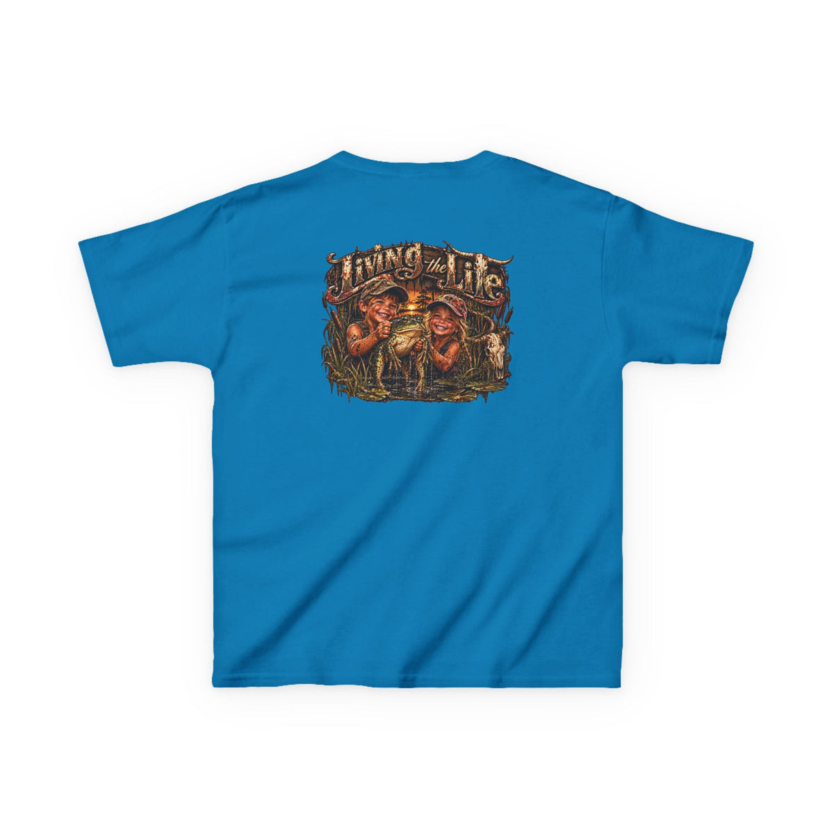 Kids Living the Good Life Frog T Shirt