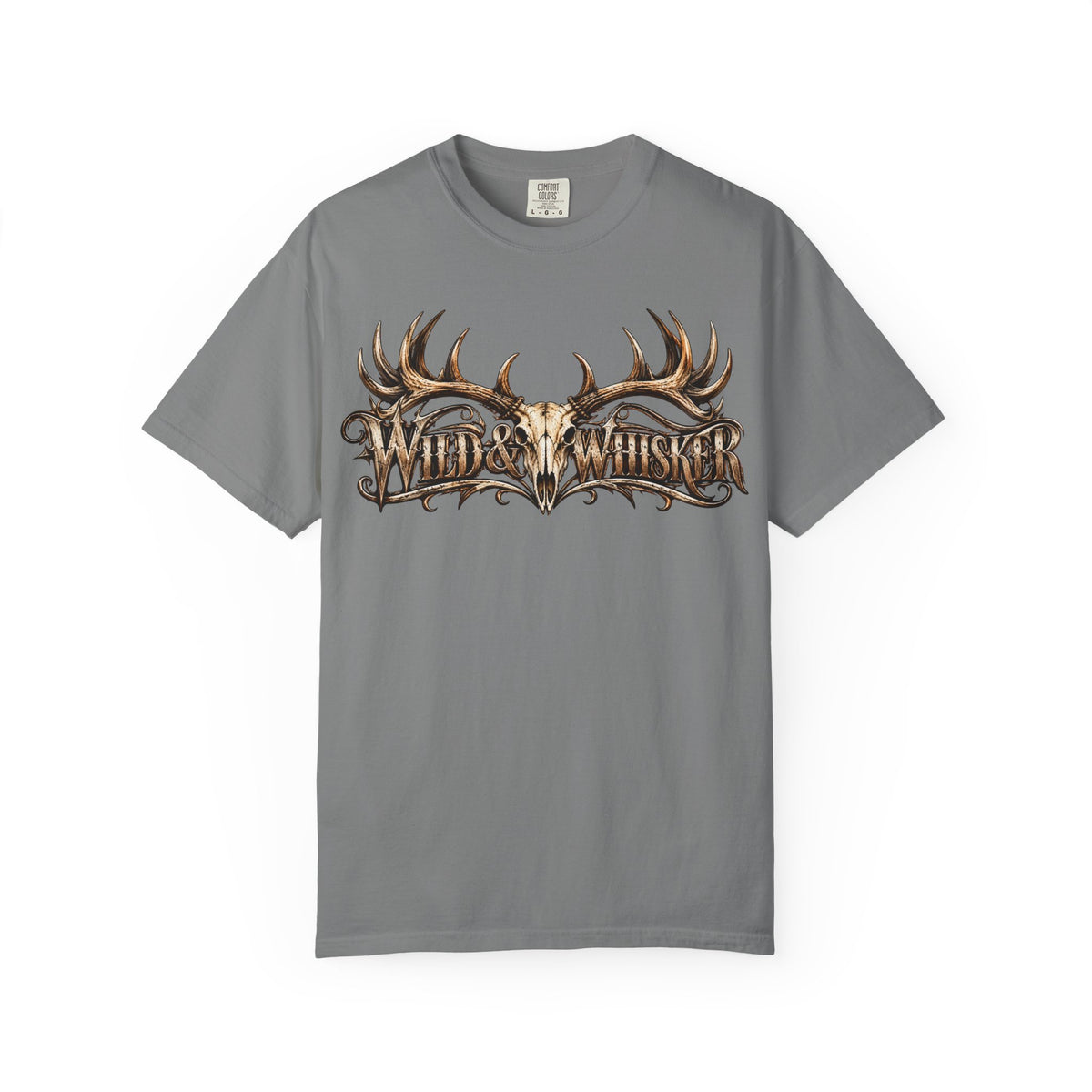 Wild & Whisker  Antler and Butterfly Graphic T-Shirt