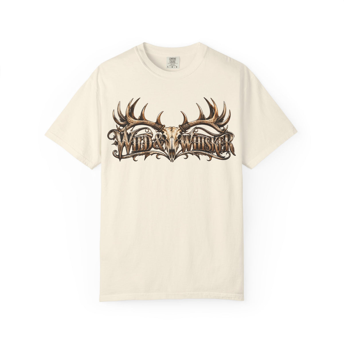 Wild & Whisker  Antler and Butterfly Graphic T-Shirt