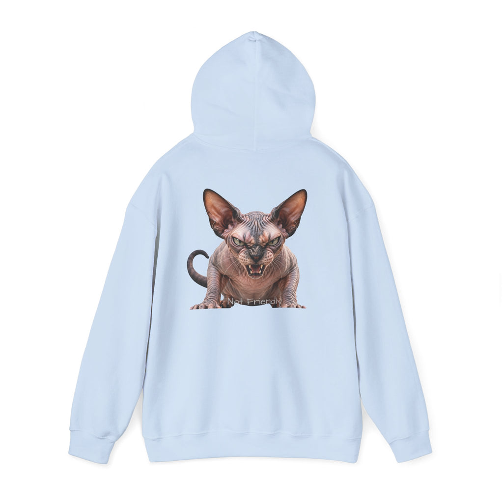 Not Friendly Sphynx Cat Hoodie