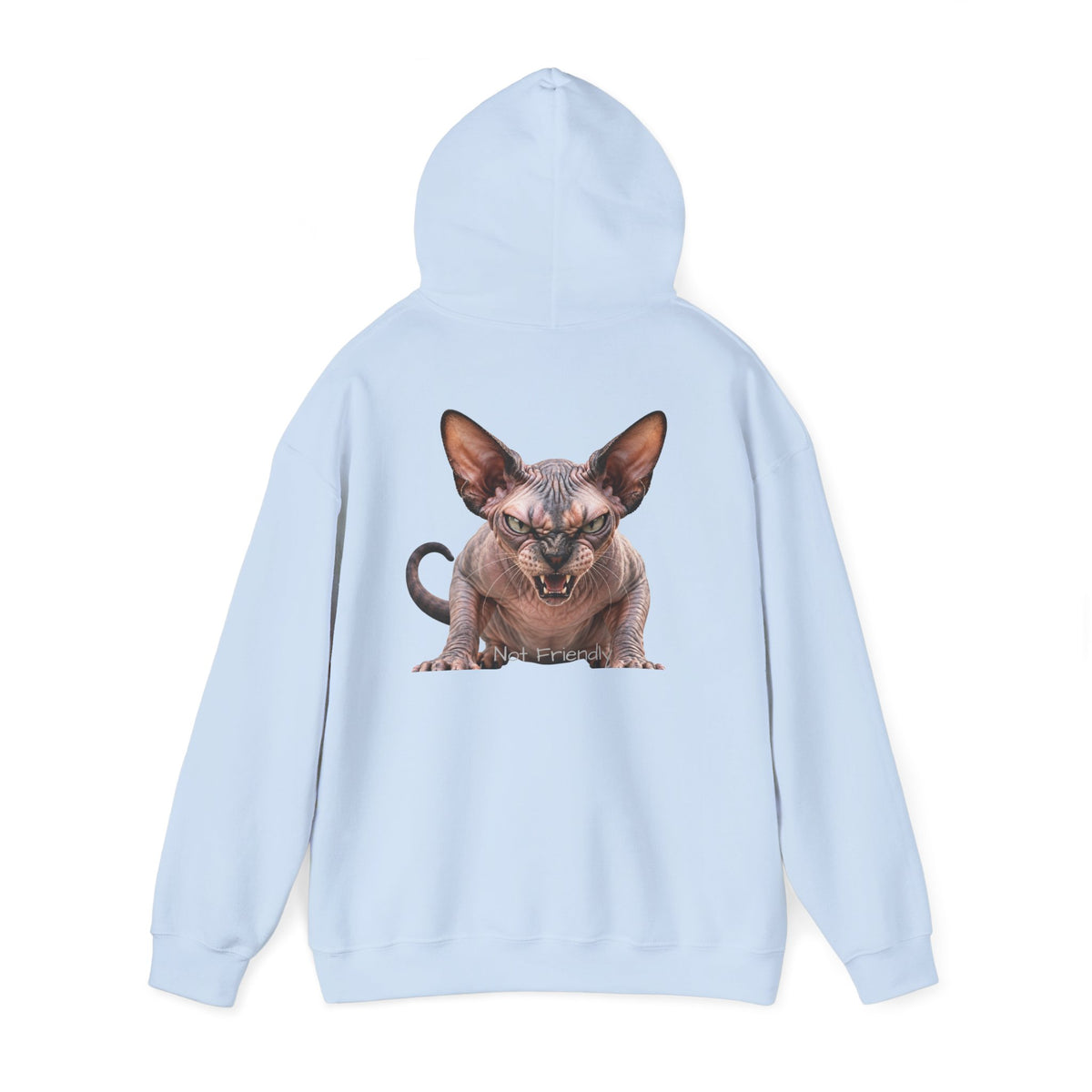 Not Friendly Sphynx Cat Hoodie