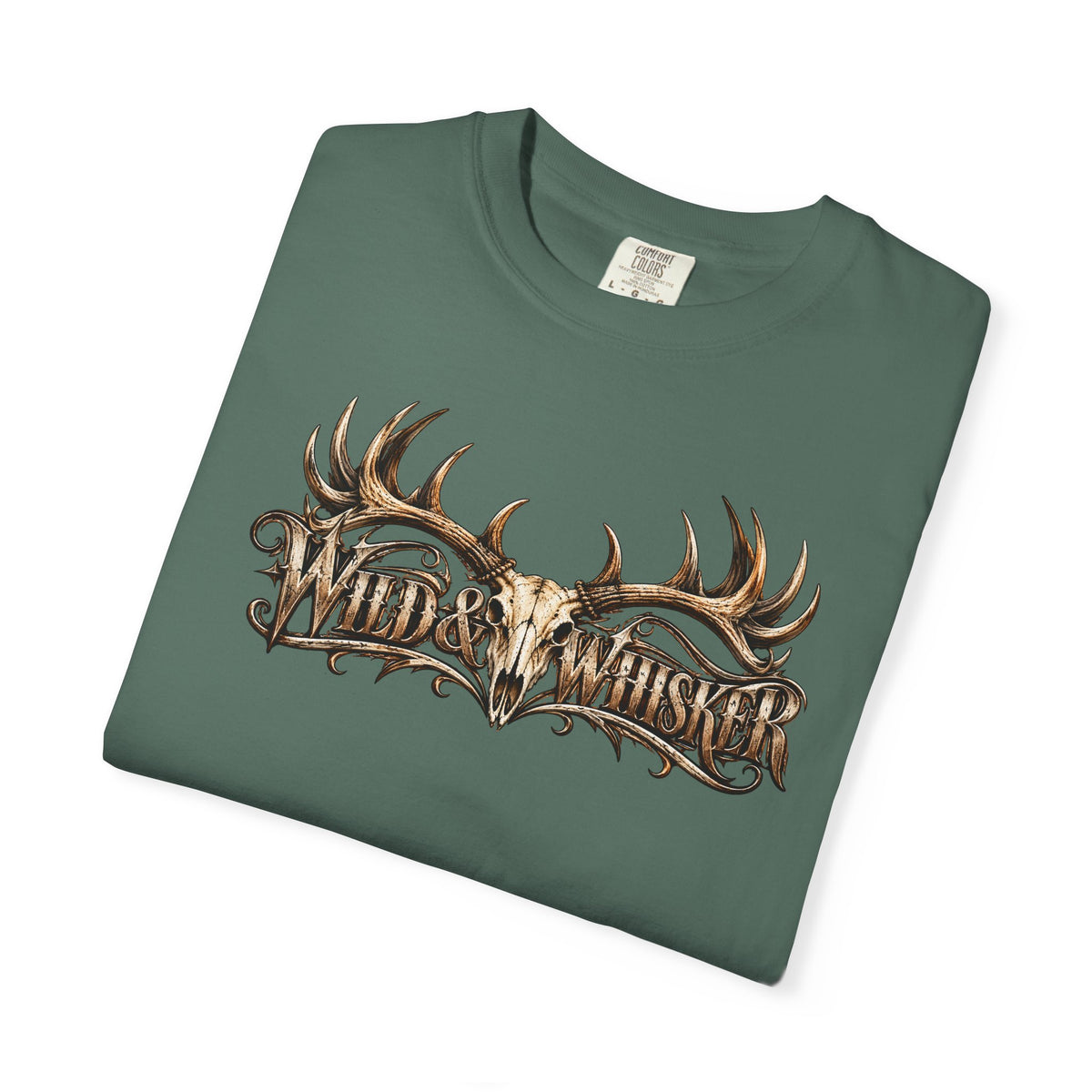 Mystical Octopus and Antler Graphic T-Shirt