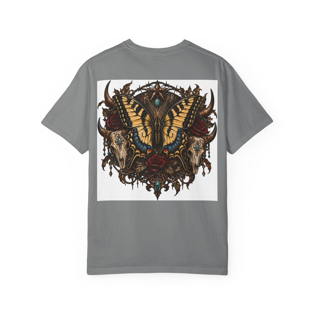 Wild & Whisker  Antler and Butterfly Graphic T-Shirt