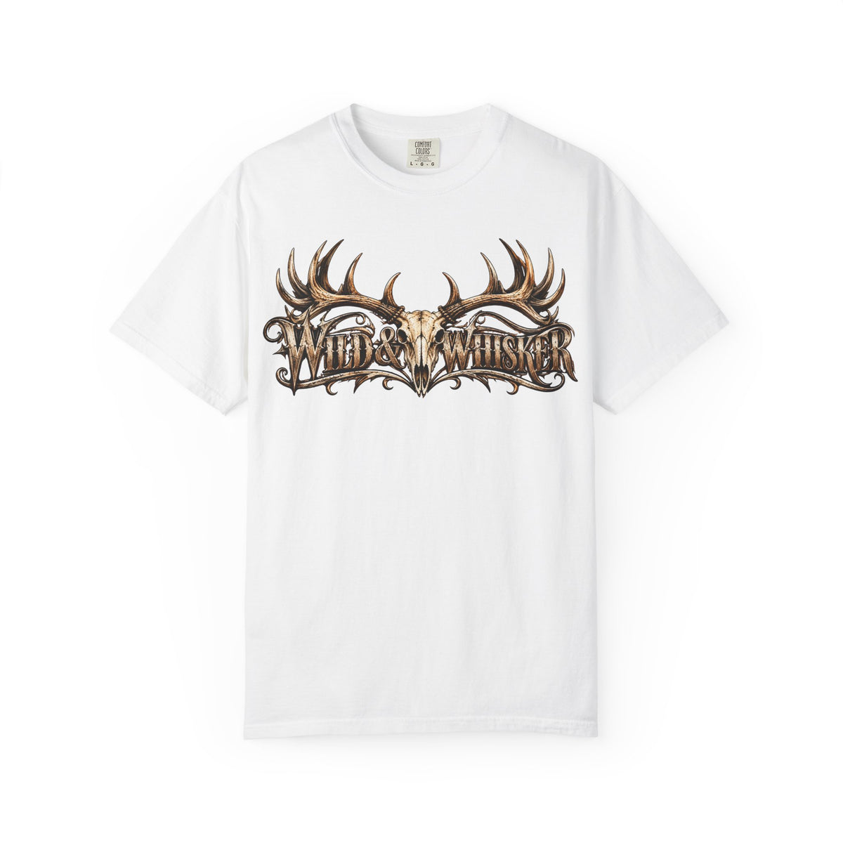 Wild & Whisker  Antler and Butterfly Graphic T-Shirt