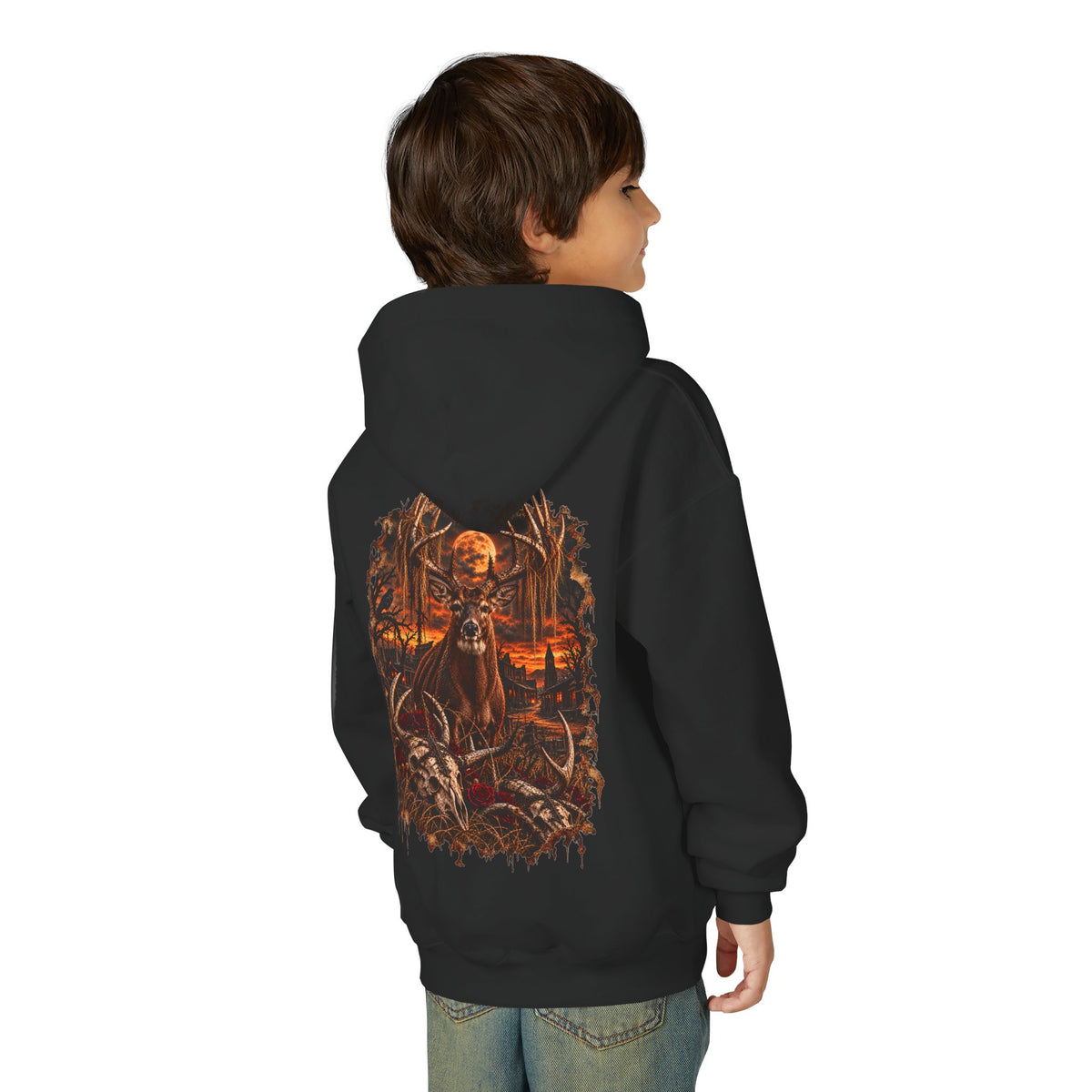 Youth Monster Buck Hoodie
