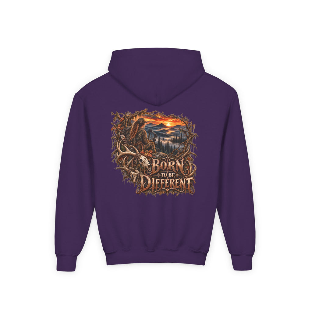 Youth Born Different Wilderness Graphic Hoodie