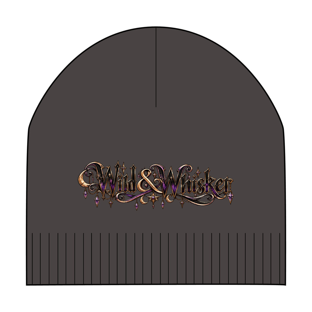 Wild & Whisker Gothic Beanie