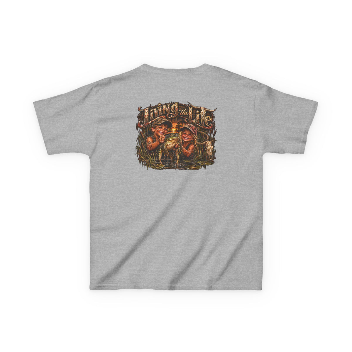 Kids Living the Good Life Frog T Shirt