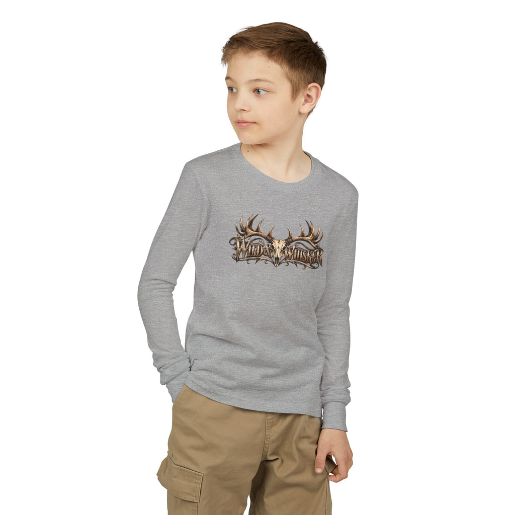 Youth Long Sleeve Tee – girls or boys Big Bass