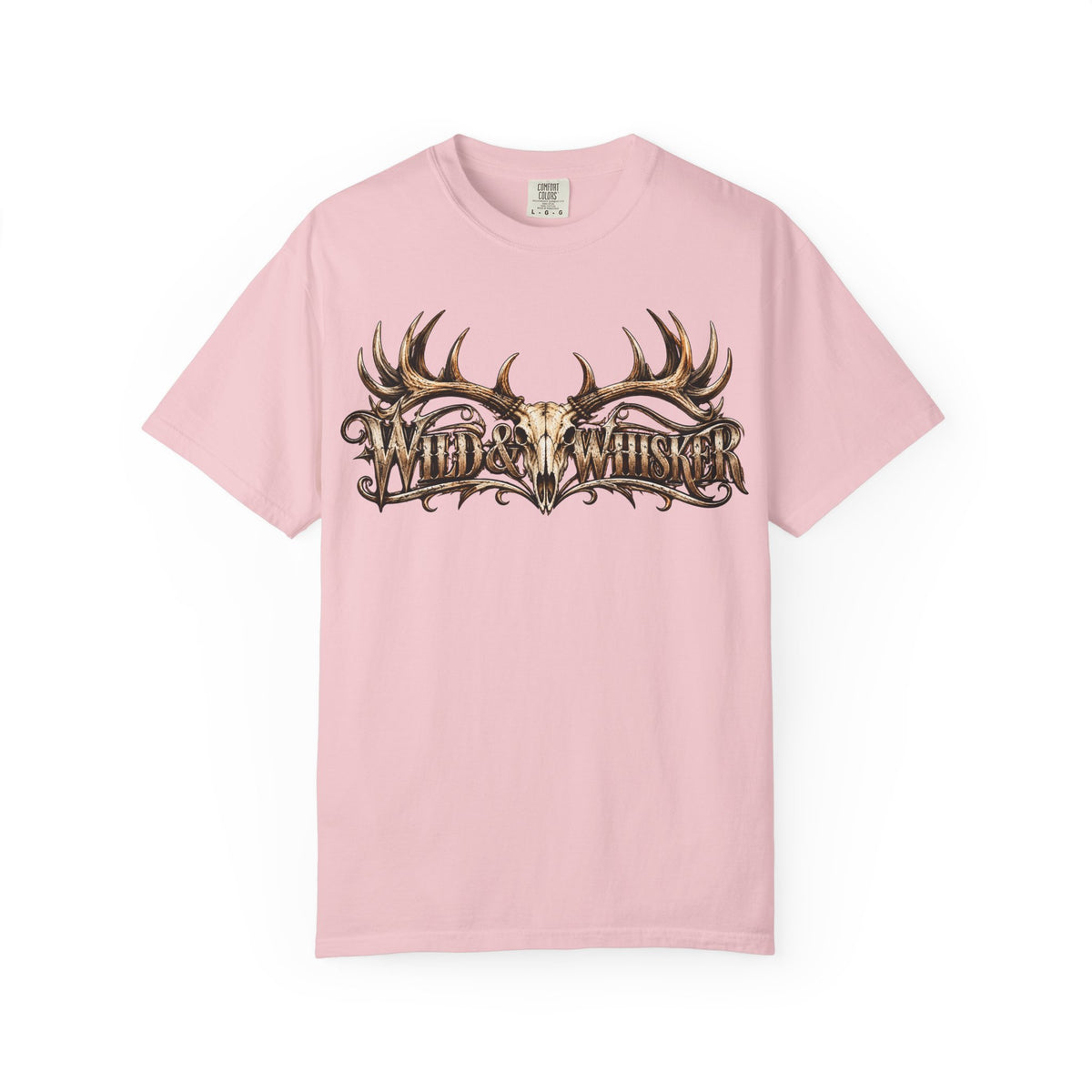 Wild & Whisker  Antler and Butterfly Graphic T-Shirt