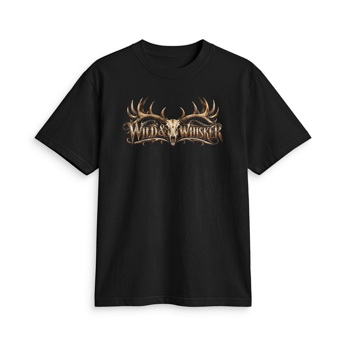 Wild & Whisker  Blazing Deer Warrior  T-Shirt