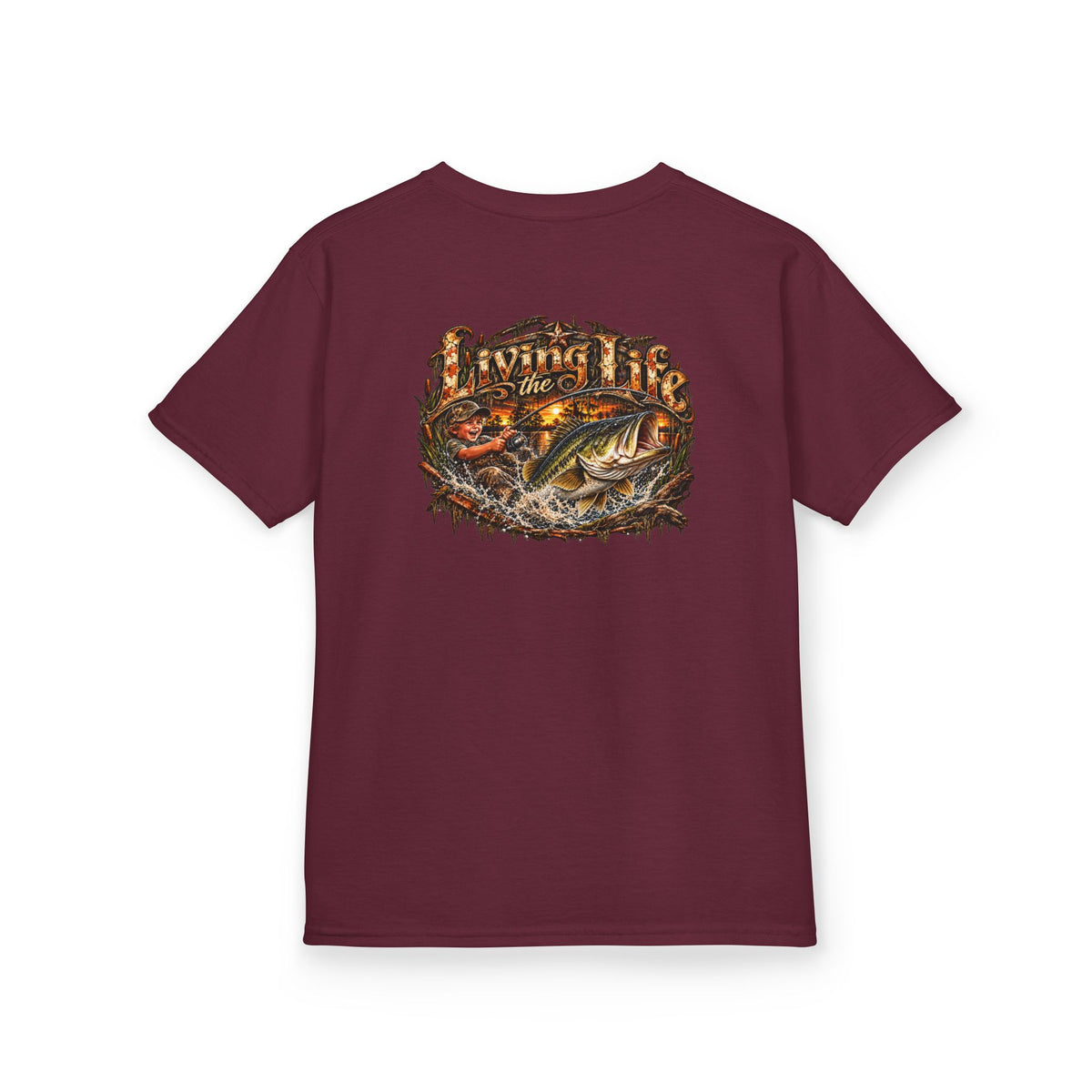 Wildlife Adventure Kids Tee – Big Bass T Shirt