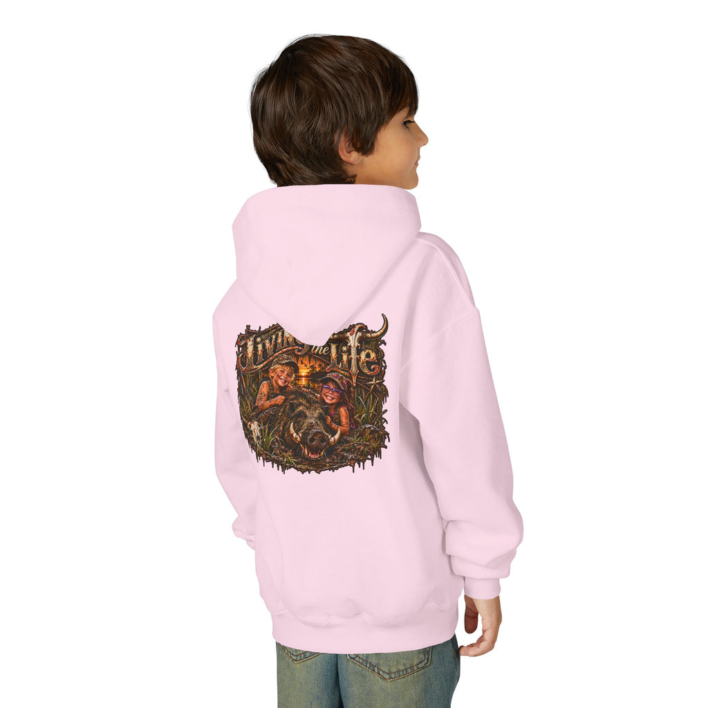 Wild Hog Youth Living the Life Hoodie