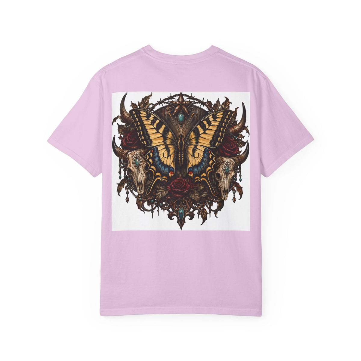 Wild & Whisker  Antler and Butterfly Graphic T-Shirt