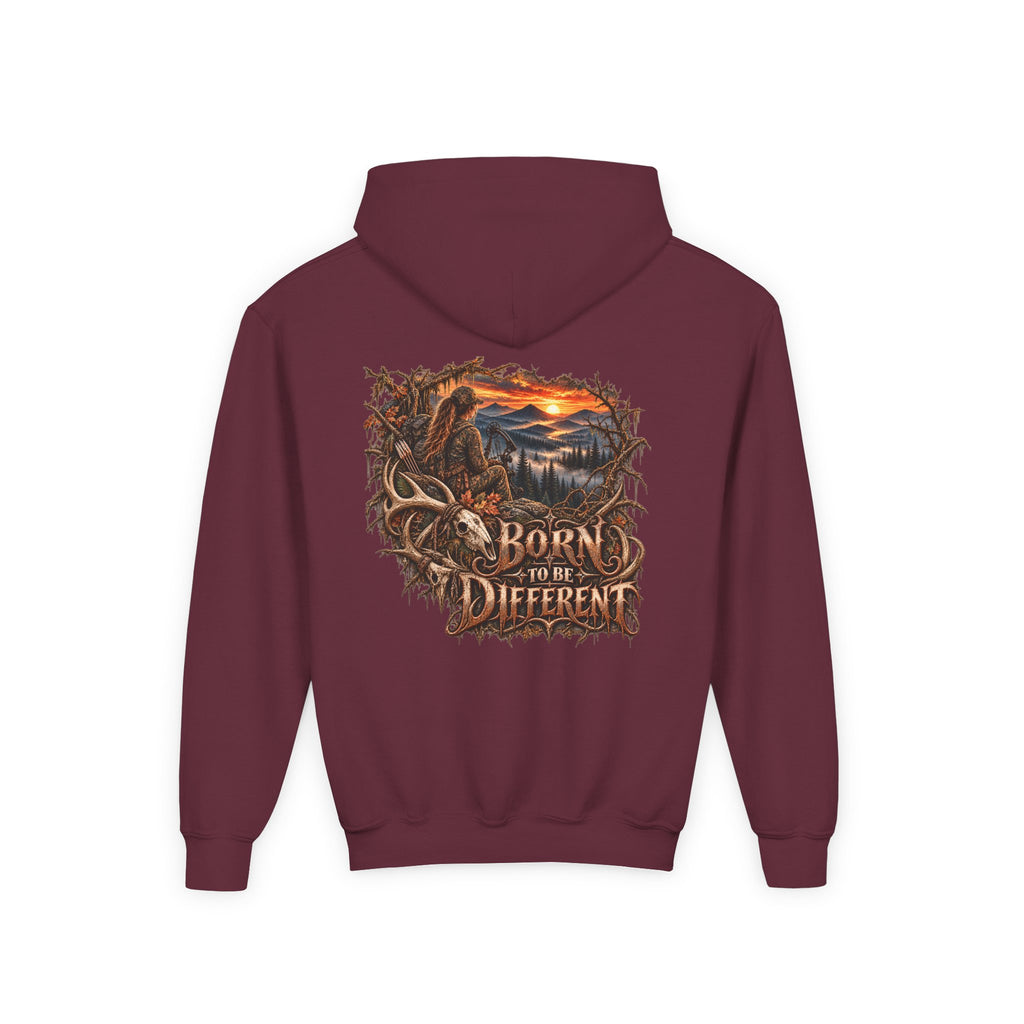 Youth Born Different Wilderness Graphic Hoodie