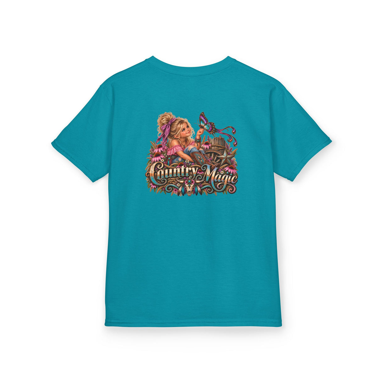 Kids Wild Whisker Country Magic Butterfly Tee