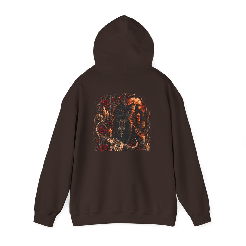 Wild & Whisker Black Cat  Hoodie