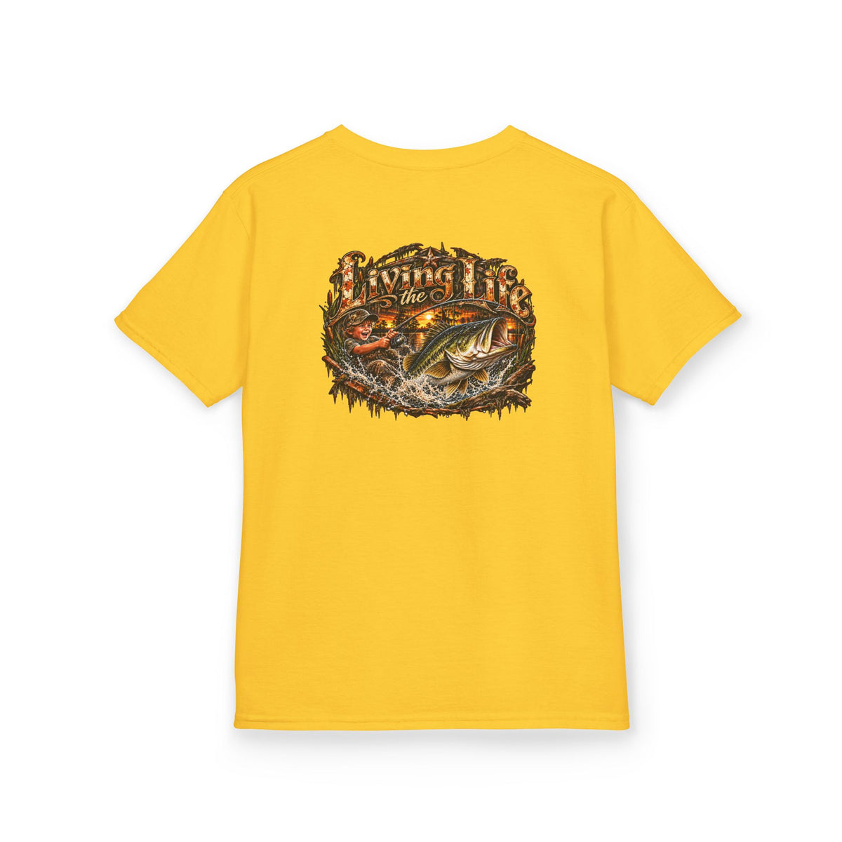 Wildlife Adventure Kids Tee – Big Bass T Shirt