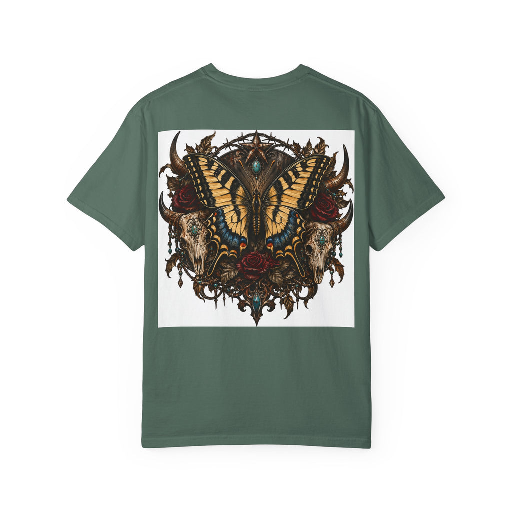 Wild & Whisker  Antler and Butterfly Graphic T-Shirt
