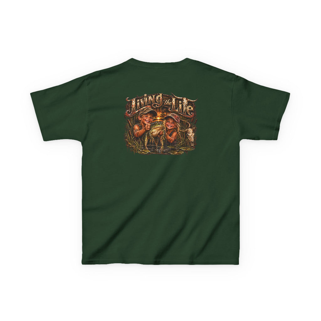Kids Living the Good Life Frog T Shirt