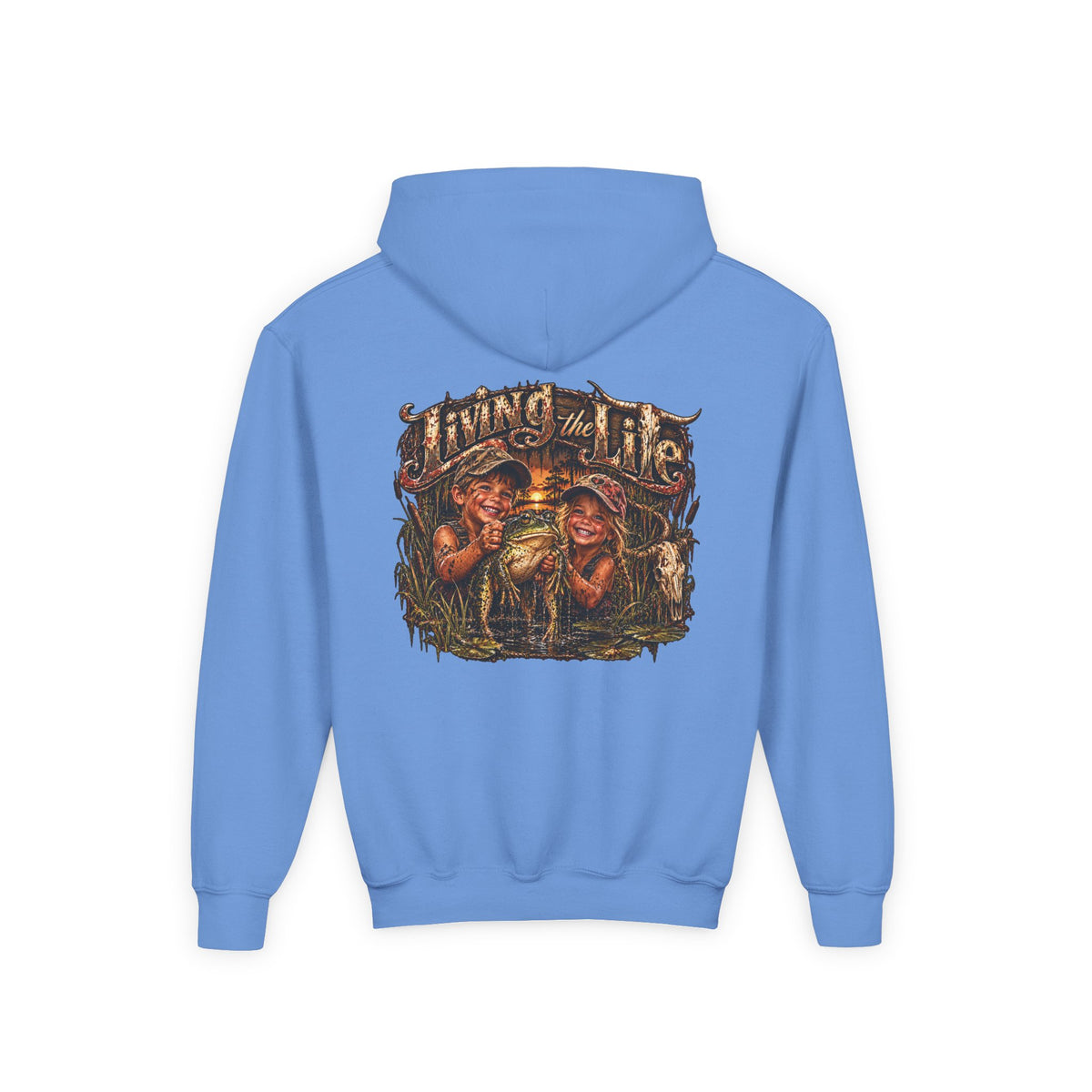 Youth Living the Good Life. Frog Hoodie