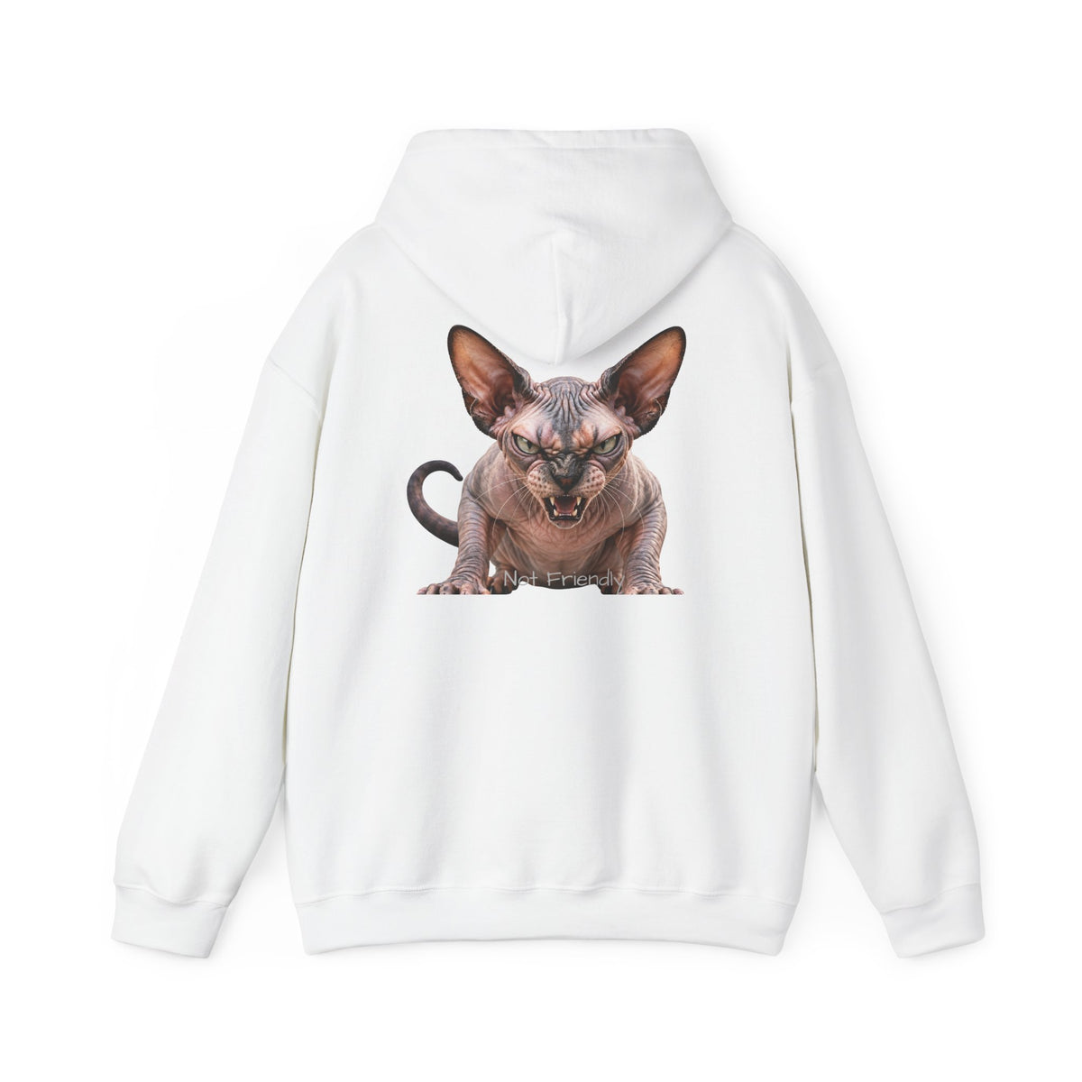 Not Friendly Sphynx Cat Hoodie