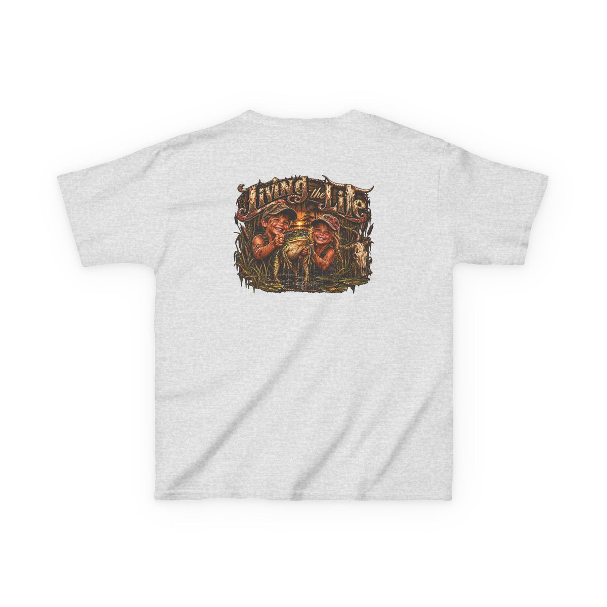 Kids Living the Good Life Frog T Shirt