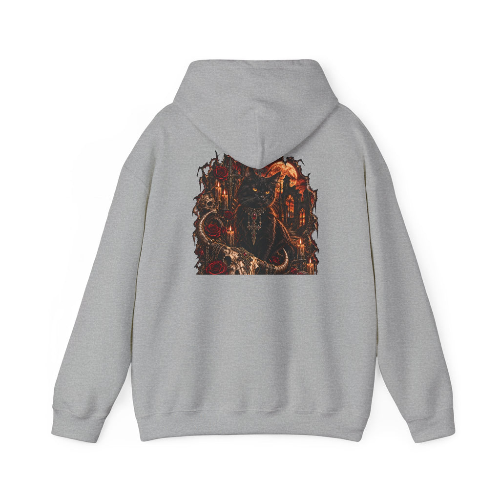 Wild & Whisker Black Cat  Hoodie