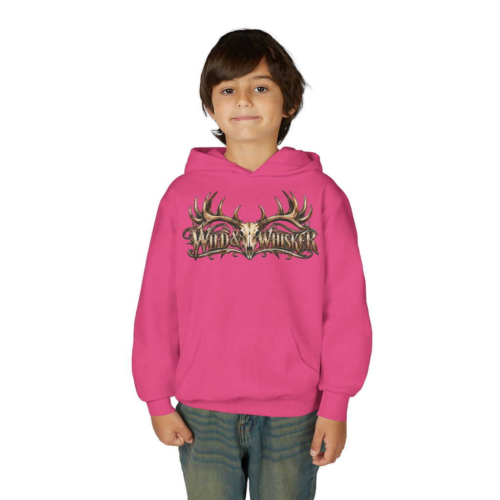 Youth Hooded Sweatshirt – Wild Boar Graphic Hoodie