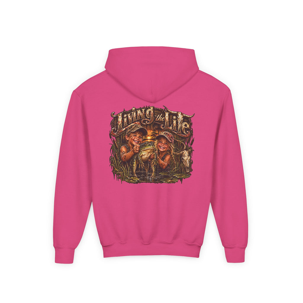 Youth Living the Good Life. Frog Hoodie