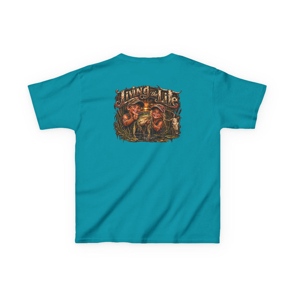 Kids Living the Good Life Frog T Shirt