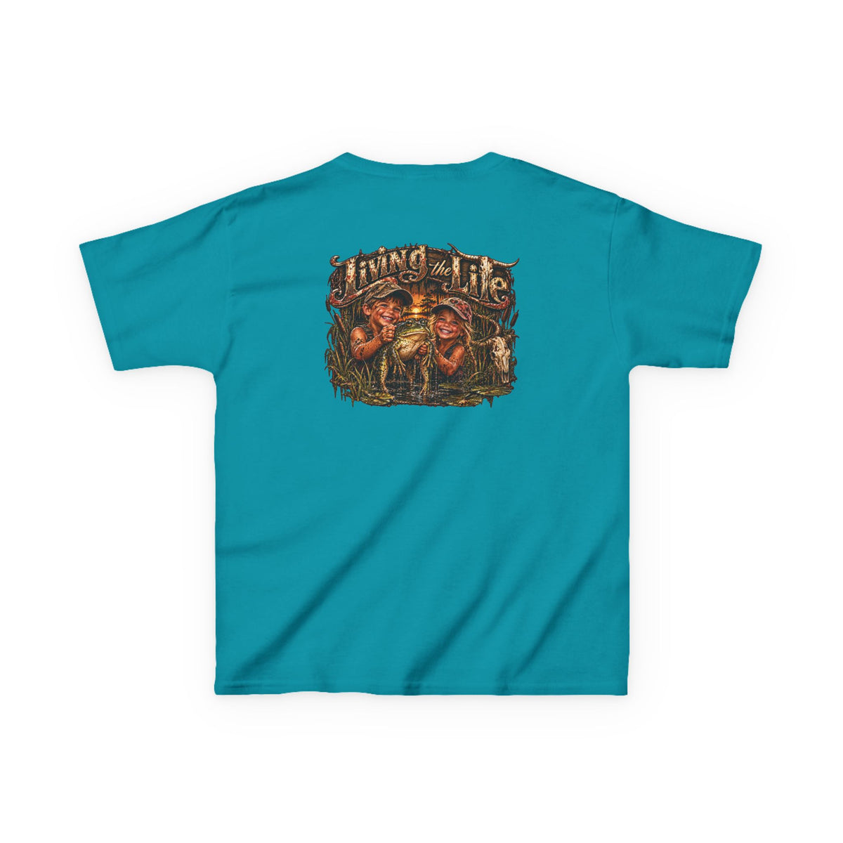 Kids Living the Good Life Frog T Shirt