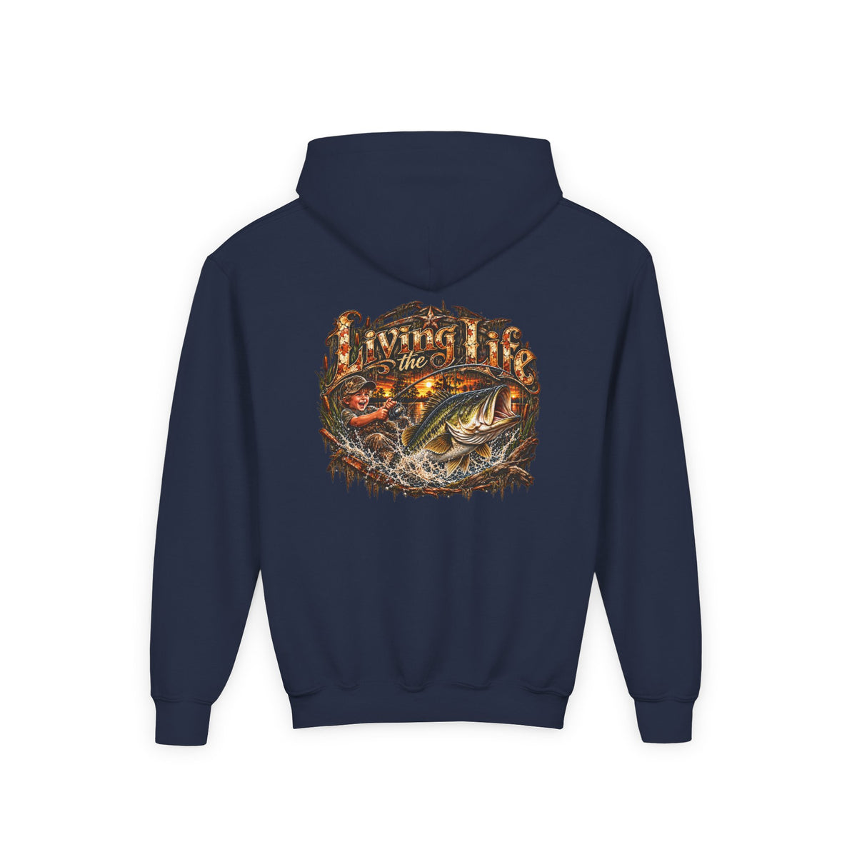 Youth Hunting & Fishing Graphic Hoodie