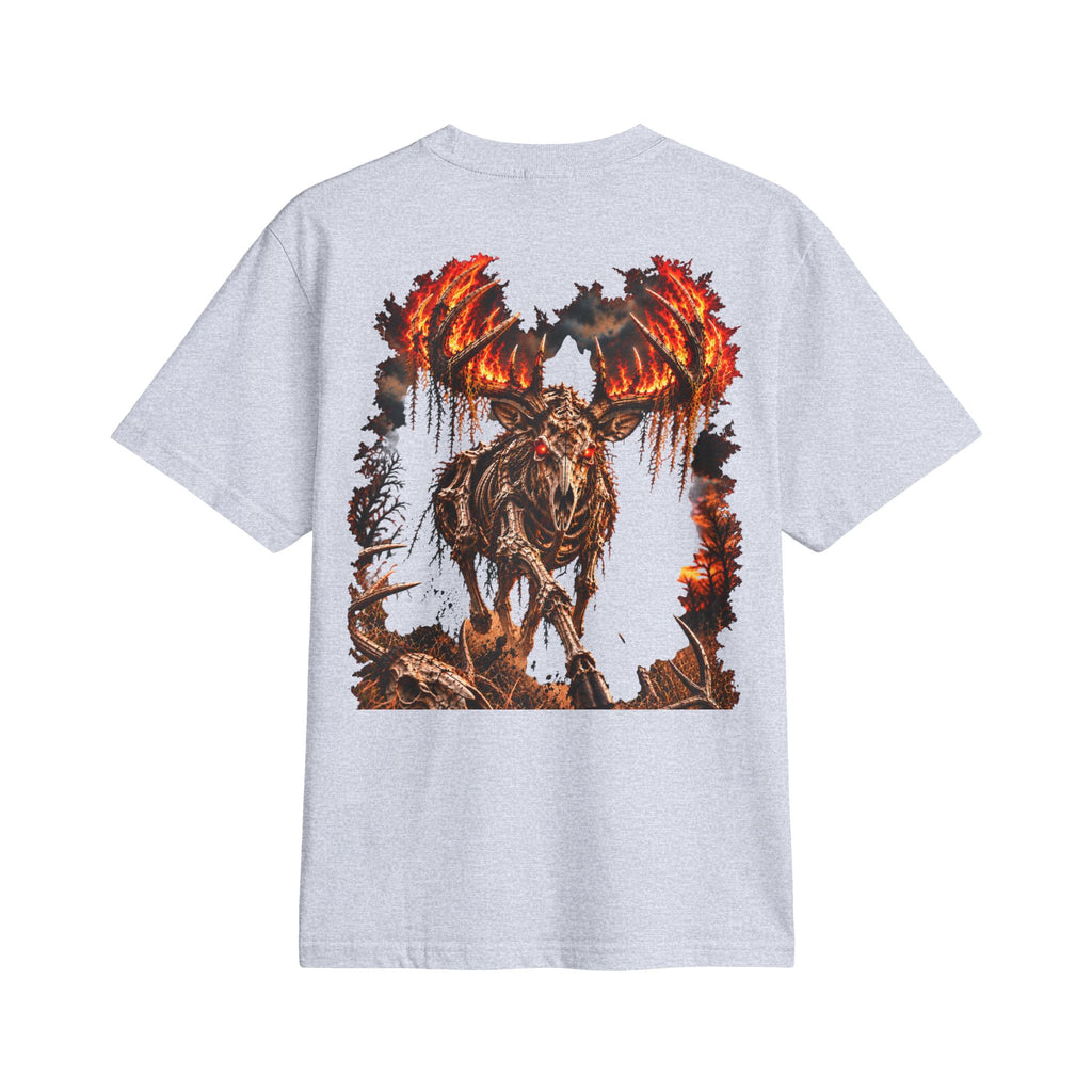 Wild & Whisker  Blazing Deer Warrior  T-Shirt