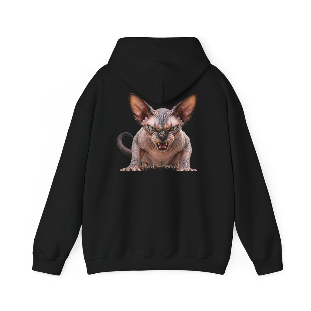 Not Friendly Sphynx Cat Hoodie