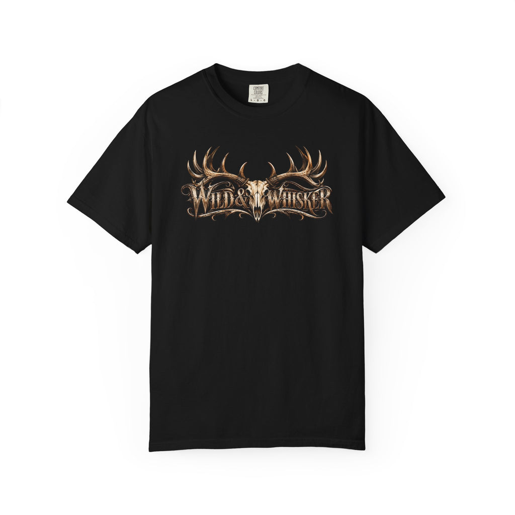 Dark Gothic Skull and Roses T-Shirt