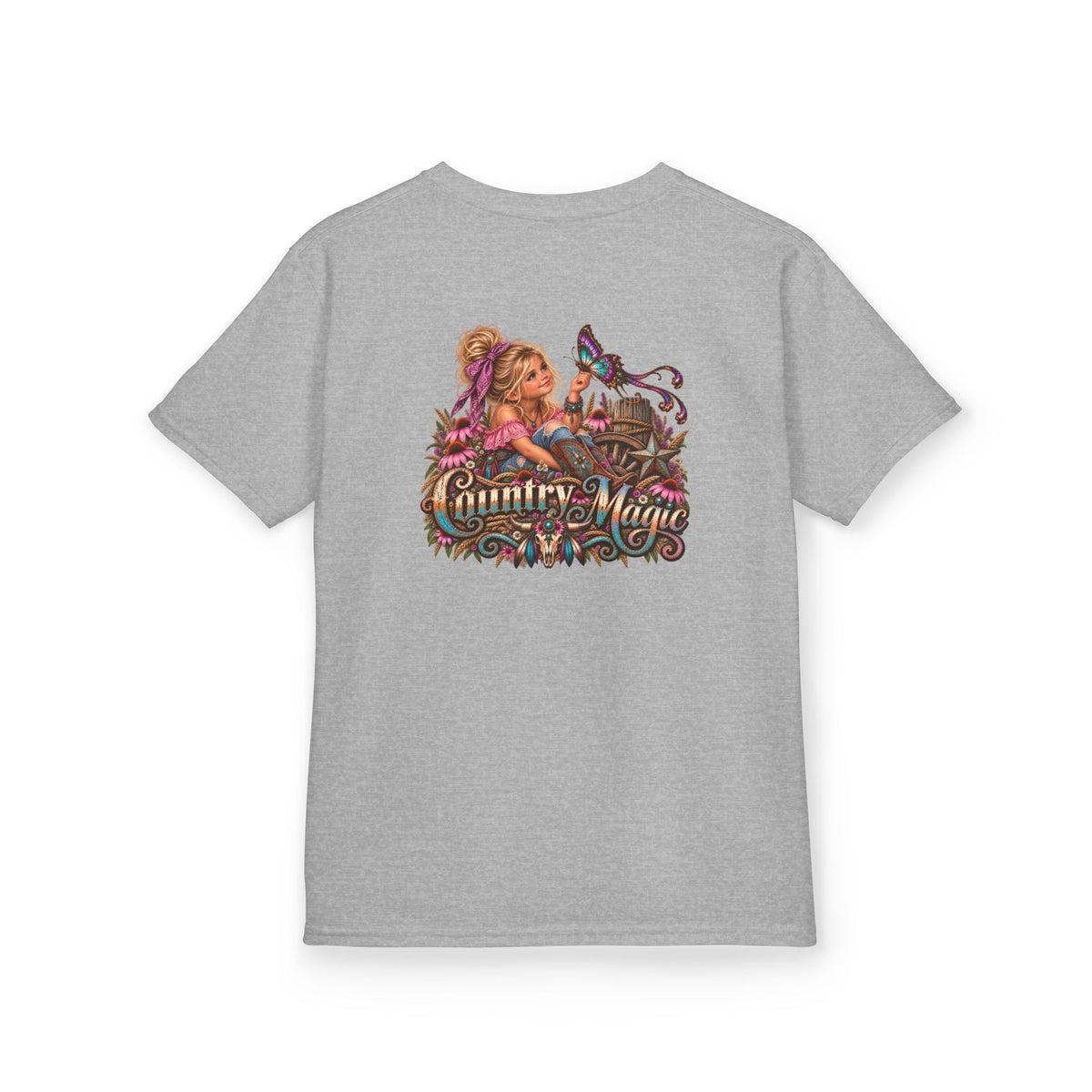 Kids Wild Whisker Country Magic Butterfly Tee