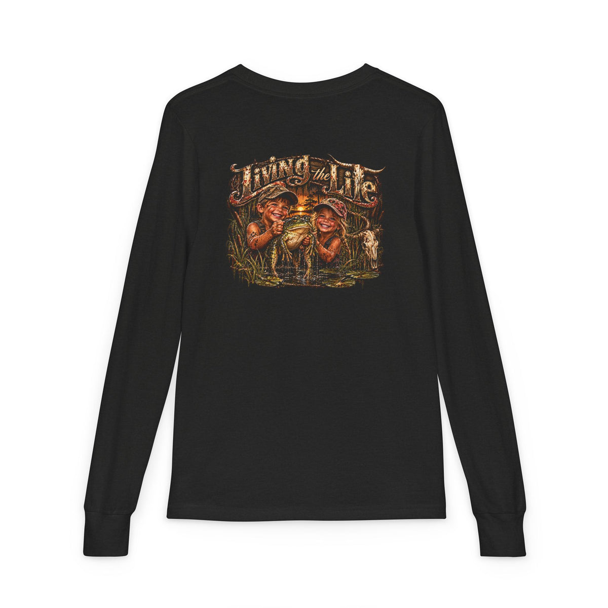 Youth Long Sleeve Tee Living the Life
