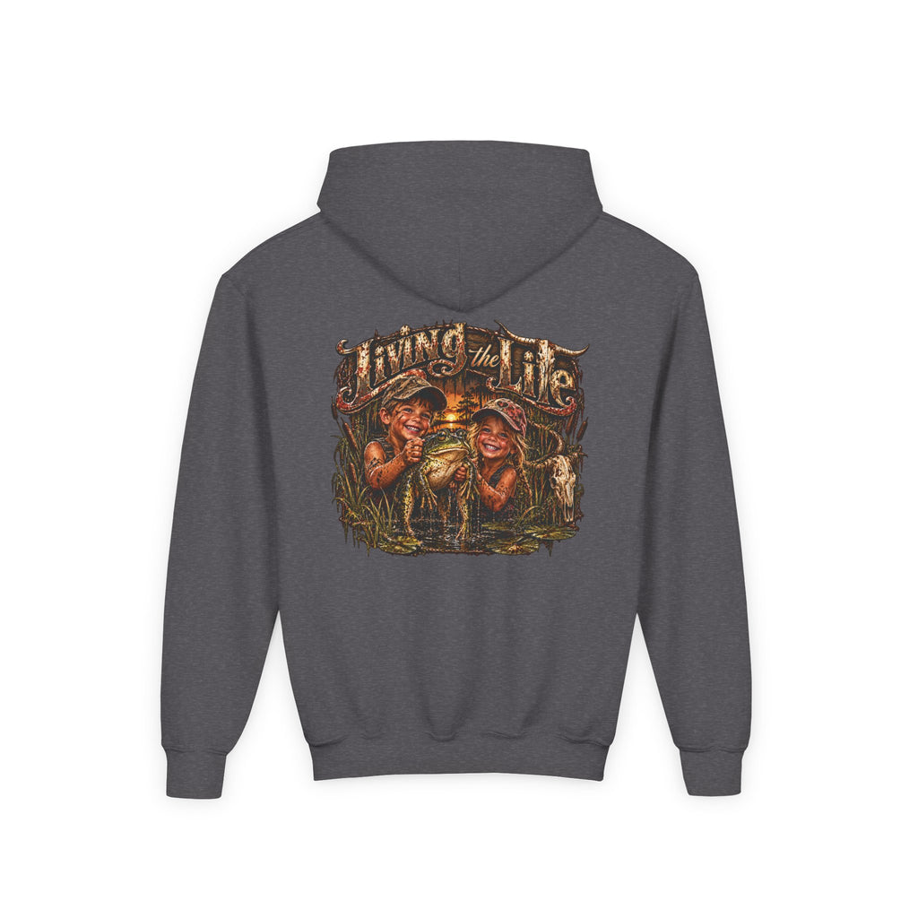 Youth Living the Good Life. Frog Hoodie