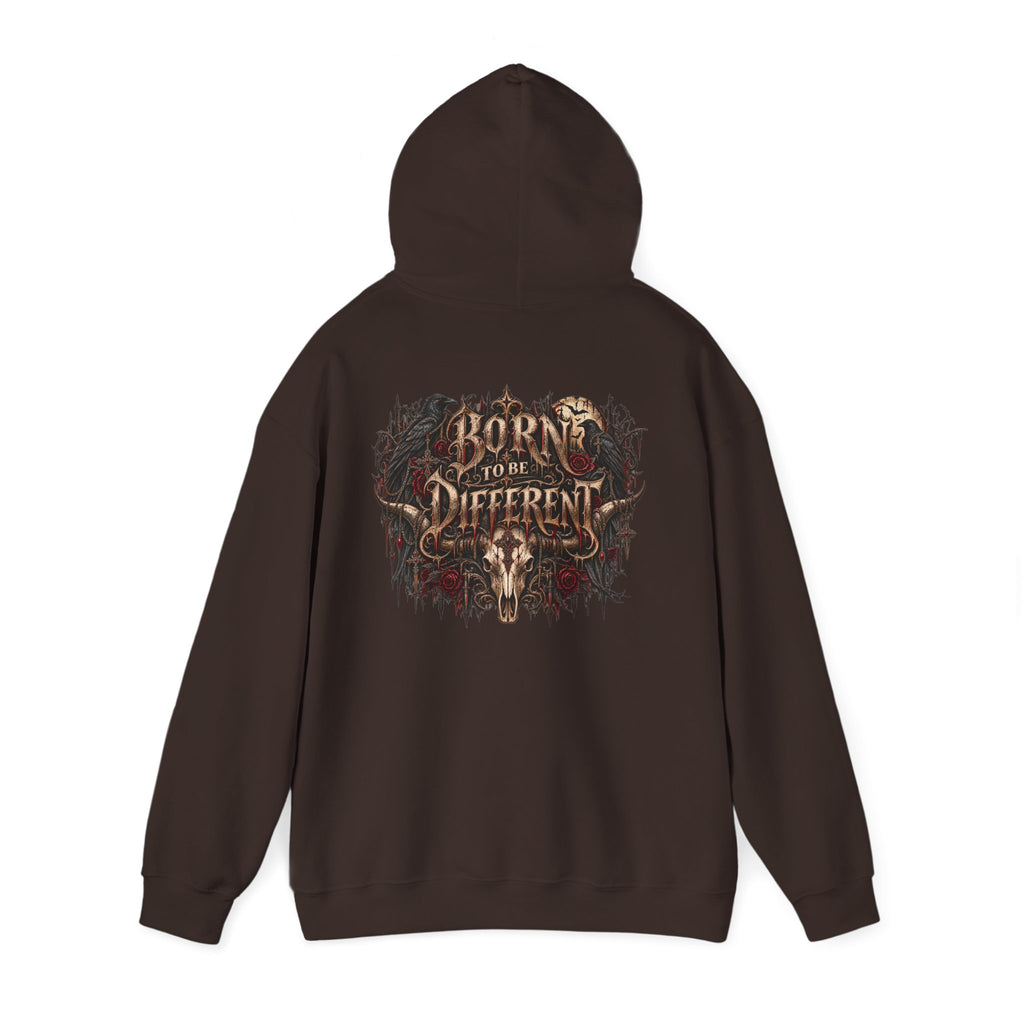 Wild & Whisker  Western Bull Skull Floral Hoodie
