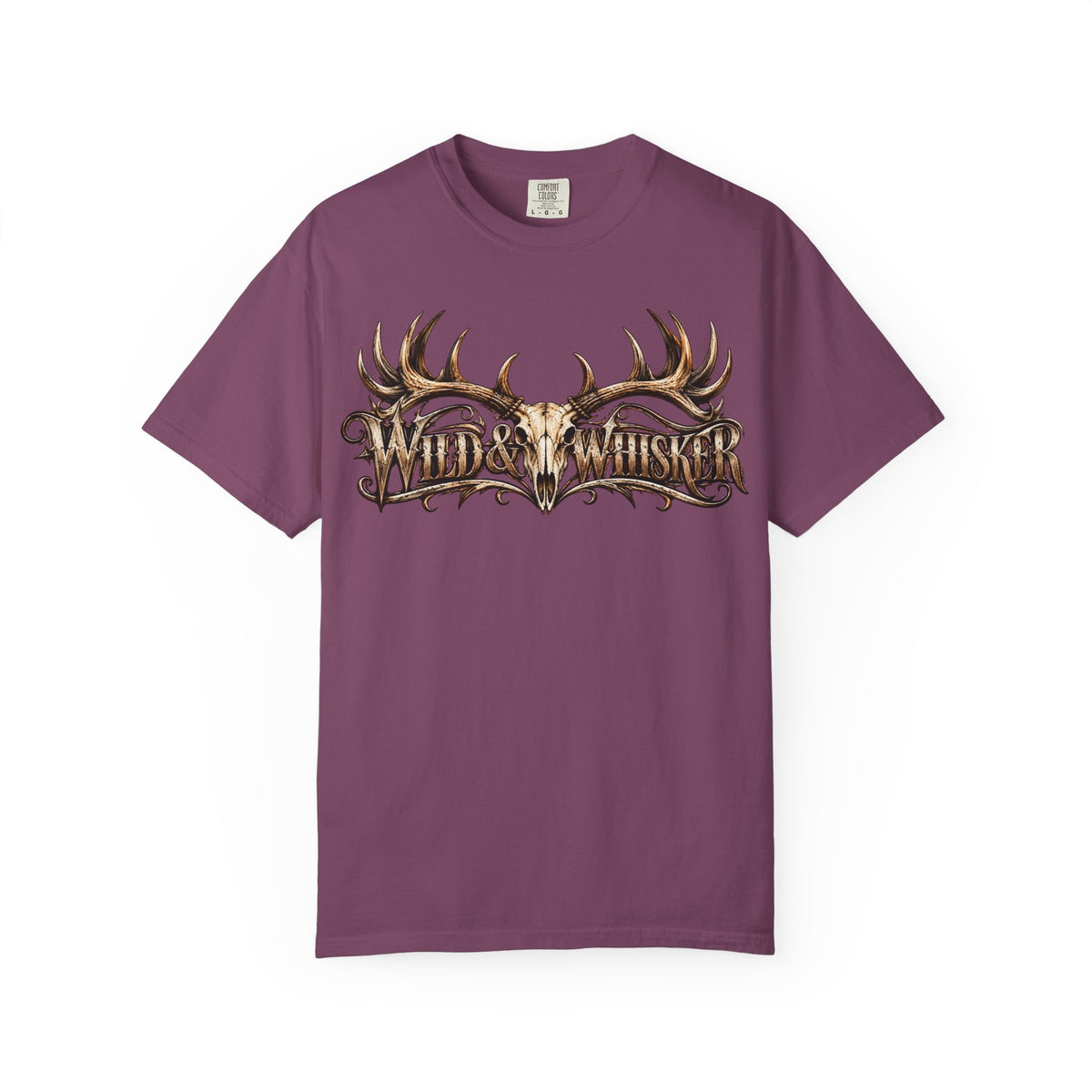 Wild & Whisker  Antler and Butterfly Graphic T-Shirt