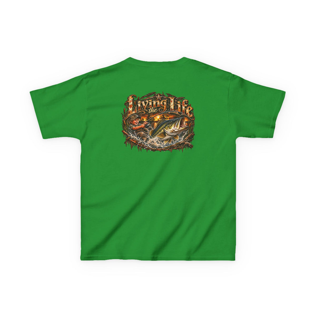 Wildlife Adventure Kids Tee – Big Bass T Shirt