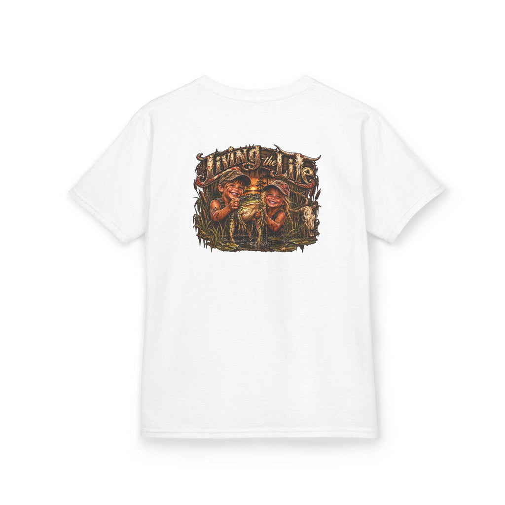 Kids Living the Good Life Frog T Shirt