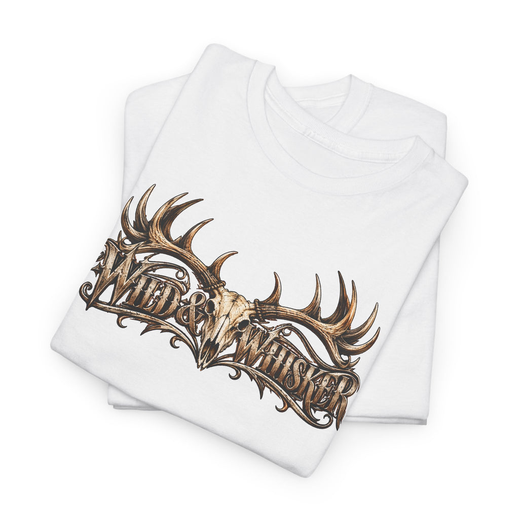 Gothic Raven Skull Graphic Tee