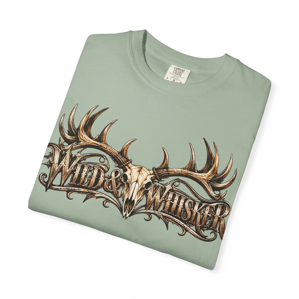 Wild & Whisker  Antler and Butterfly Graphic T-Shirt